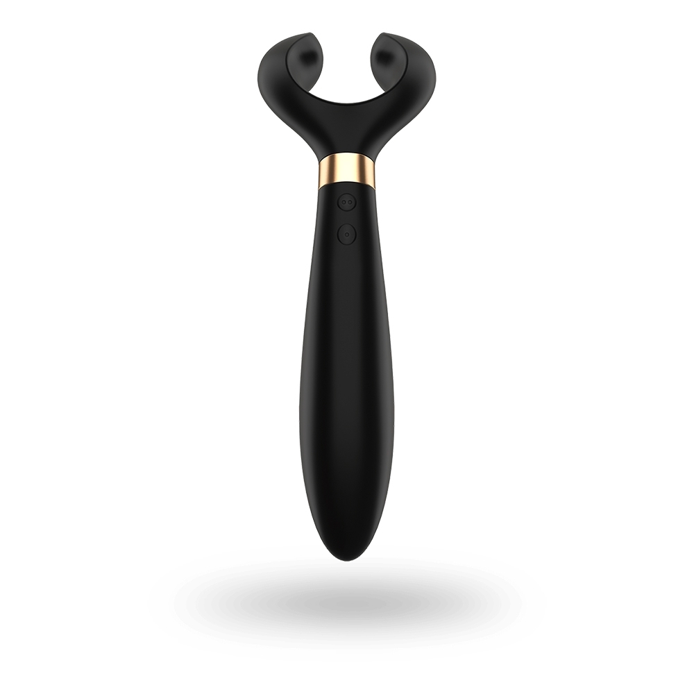 跳蛋 按摩器 自慰蛋 情趣 情趣用品 成人用品 【 德國Satisfyer 】 Endless Fun Y字震動器-黑