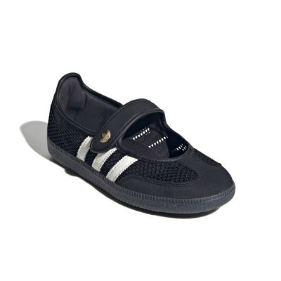 Adidas Samba Jane W 女鞋 黑色 網眼編織 復古 穿搭 瑪莉珍鞋 休閒鞋 LA6830