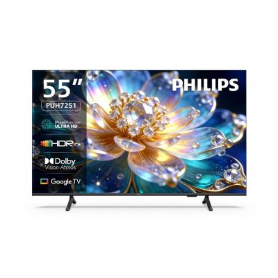 PHILIPS 飛利浦55型4K Google TV 智慧顯示器55PUH7251 | 電視| Yahoo