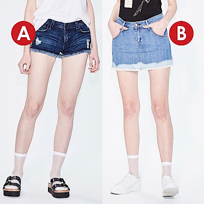 【品牌週限定】BRAPPERS 女裝 超殺短褲專區-多款選