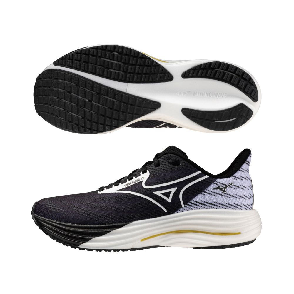 美 MIZUNO 美津濃】WAVE RIDER 29 (ORIGAMI) 男款慢跑鞋J1GC266301 | 慢跑