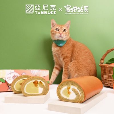 亞尼克生乳捲 元氣蜜柑生乳捲蛋糕1條 18CM/條(禮盒/中秋送禮/團購/伴手禮)