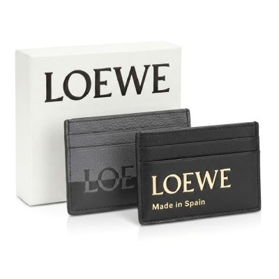 LOEWE 羅威 品牌字母標誌小牛皮卡片夾-2款可選
