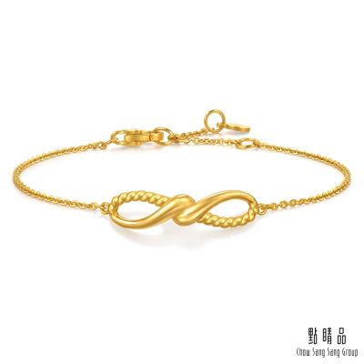 點睛品 夢想軌跡 黃金手鍊_計價黃金 【網路獨家款】