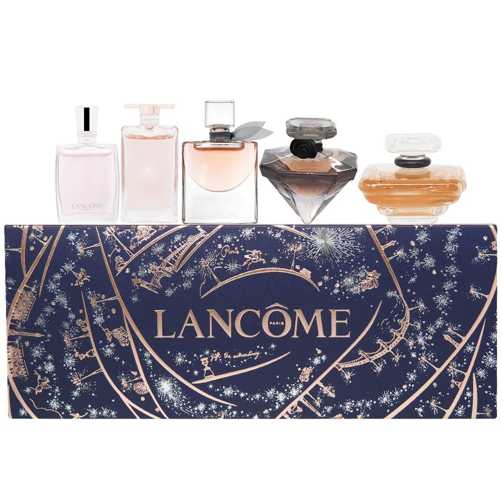 LANCOME 蘭蔻迷你經典香水禮盒組(美好人生香水(4ml)+璀璨香水(7.5ml)+