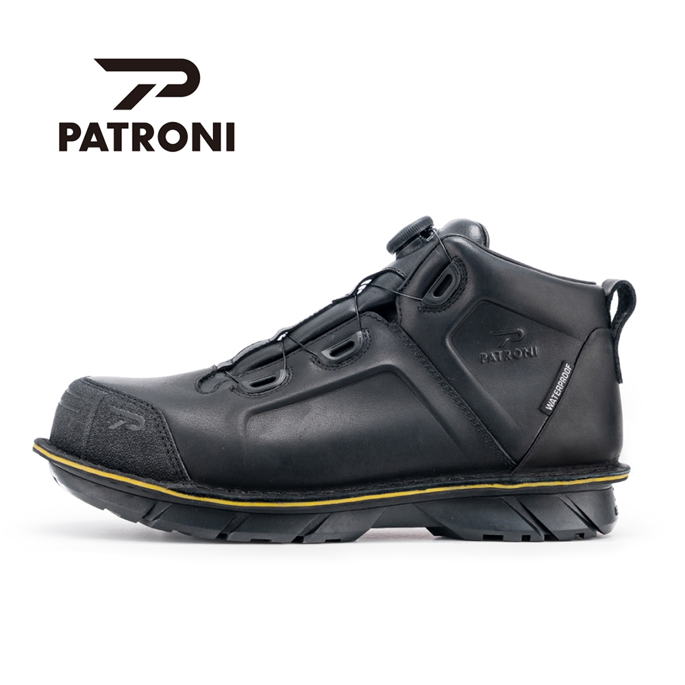 【PATRONI】暗影靴 SF2207 SD防水快旋鈕絕緣安全鞋