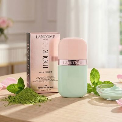 LANCOME蘭蔻 LANCOME 蘭蔻 唯我水感潤色妝前乳 綠色30ml#03 MATCHA SHAKE-百貨公司貨
