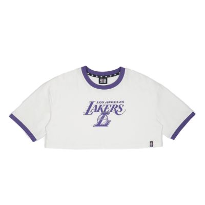 NBA 女款 短版 美式隊伍 短袖上衣 湖人隊 3522100600