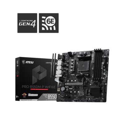MSI微星 AMD PRO B550M-P WIFI6E 主機板