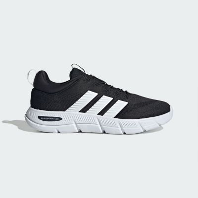 Adidas 愛迪達 Cloudfoam Flex Elastic Laces [HQ2547]男 運動休閒鞋 寬楦 黑
