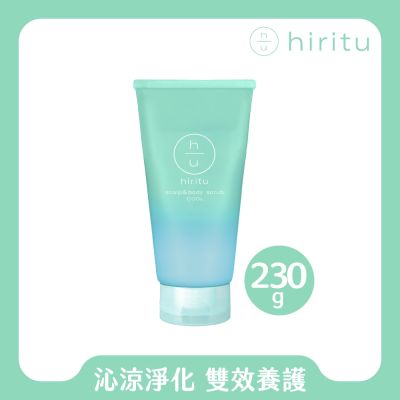 hiritu｜沁透光修護頭皮身體雙效磨砂膏230g