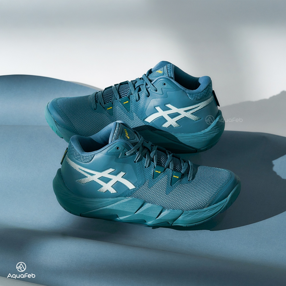 Asics UNPRE ARS 2 男鞋藍綠色緩衝運動亞瑟士籃球鞋1063A070-300