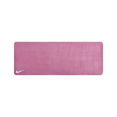 Nike 毛巾 YOGA Towel 粉紅 柔軟 瑜珈巾 吸汗 N101054664-3OS