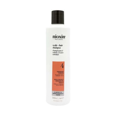 NIOXIN耐奧森 卓冠公司貨 4號潔髮露300ML 髮量明顯較少/染燙受損髮