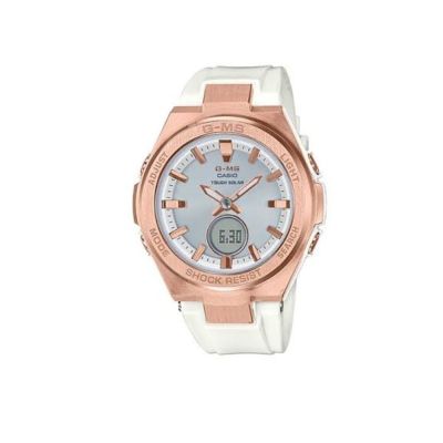 CASIO卡西歐 BABY-G 金屬材質混搭樹脂 簡約優雅 MSG-S200G-7A
