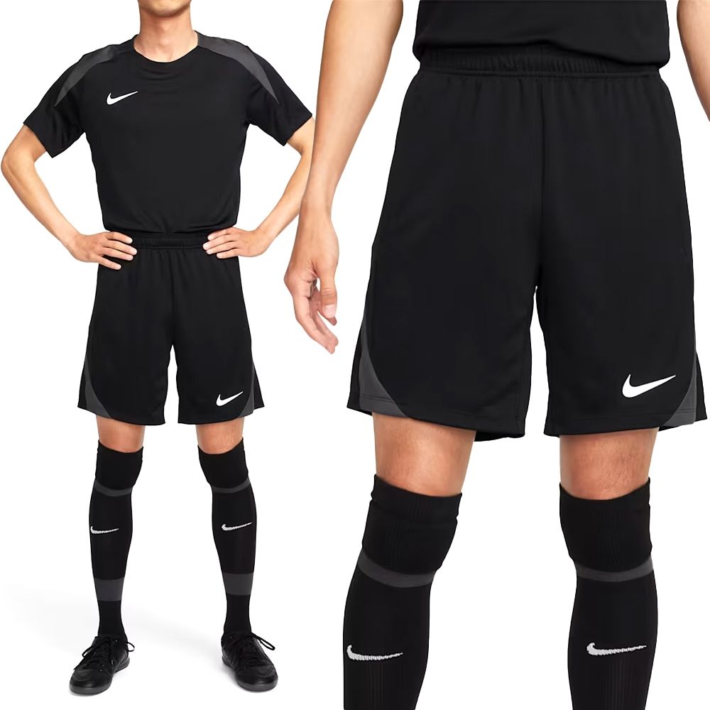 Nike As M Nk Df Strk Short Kz 短褲男款黑色足球籃球運動FN2402-010