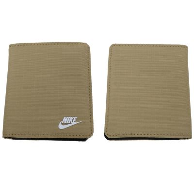 NIKE CLUB 短夾-短夾 皮夾 零錢包 N1013422207OS 卡其白