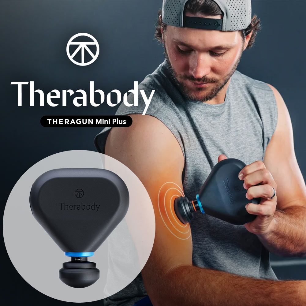 THERAGUN Mini Plus專業超智能熱敷衝擊式迷你便攜筋膜槍 (10mm振幅/9kg推力)