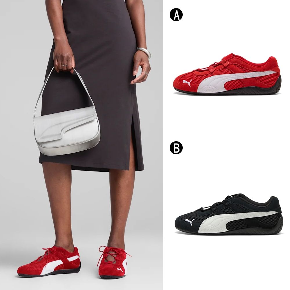 【PUMA】Speedcat Go Wns 賽車鞋 綁帶賽車鞋 運動鞋 女 A-40358902 B-40358901 (A 款-40358902)