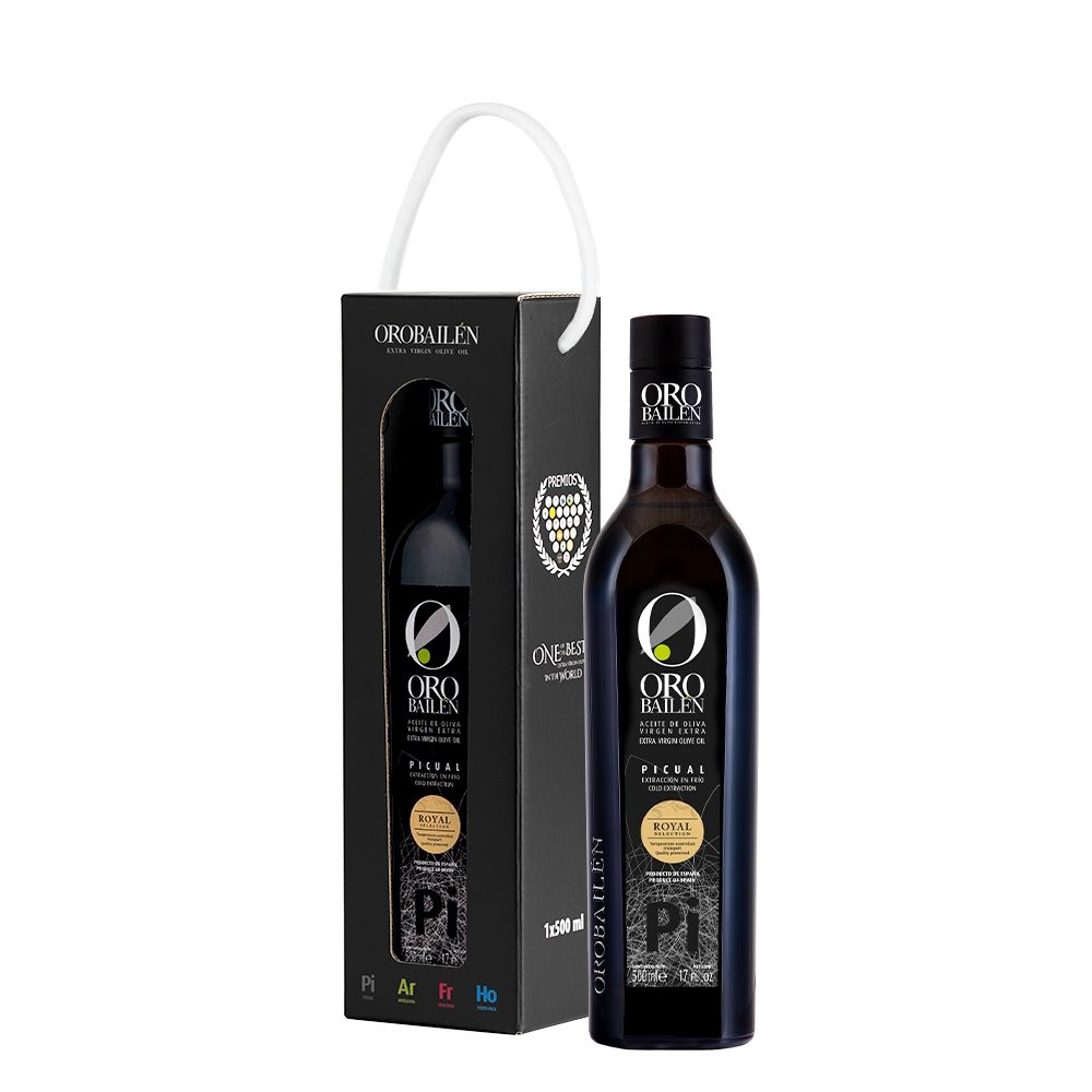 Oro Bailen 皇嘉 特級冷壓初榨橄欖油 皇家級Picual 500ml 單入經典提盒