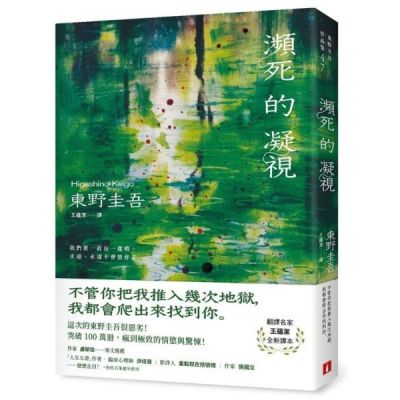 瀕死的凝視：突破100萬冊！這次的東野圭吾很惡劣！瘋到極致的情慾與驚悚！【城邦讀書花園】