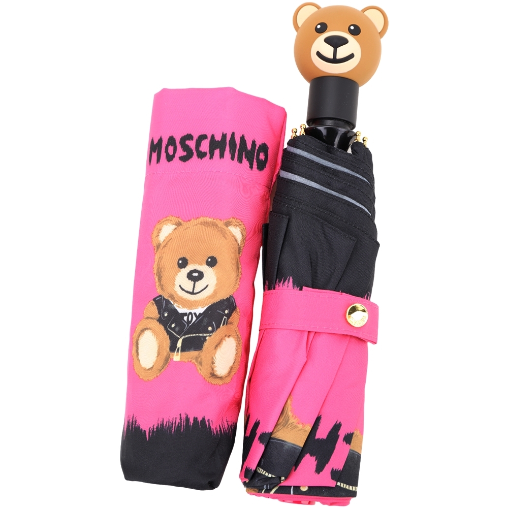 MOSCHINO クマの折りたたみ傘 MOSCHINO モスキーノ ベア クマ 晴雨兼用折りたたみ傘 - メルカリ