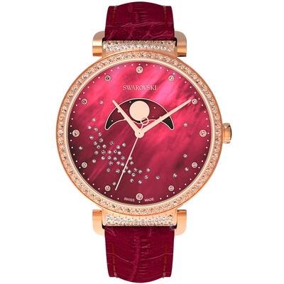 SWAROVSKI 施華洛世奇 Passage Moon Phase 閃耀星空月相錶 女錶 手錶 禮物 -5613323/36mm