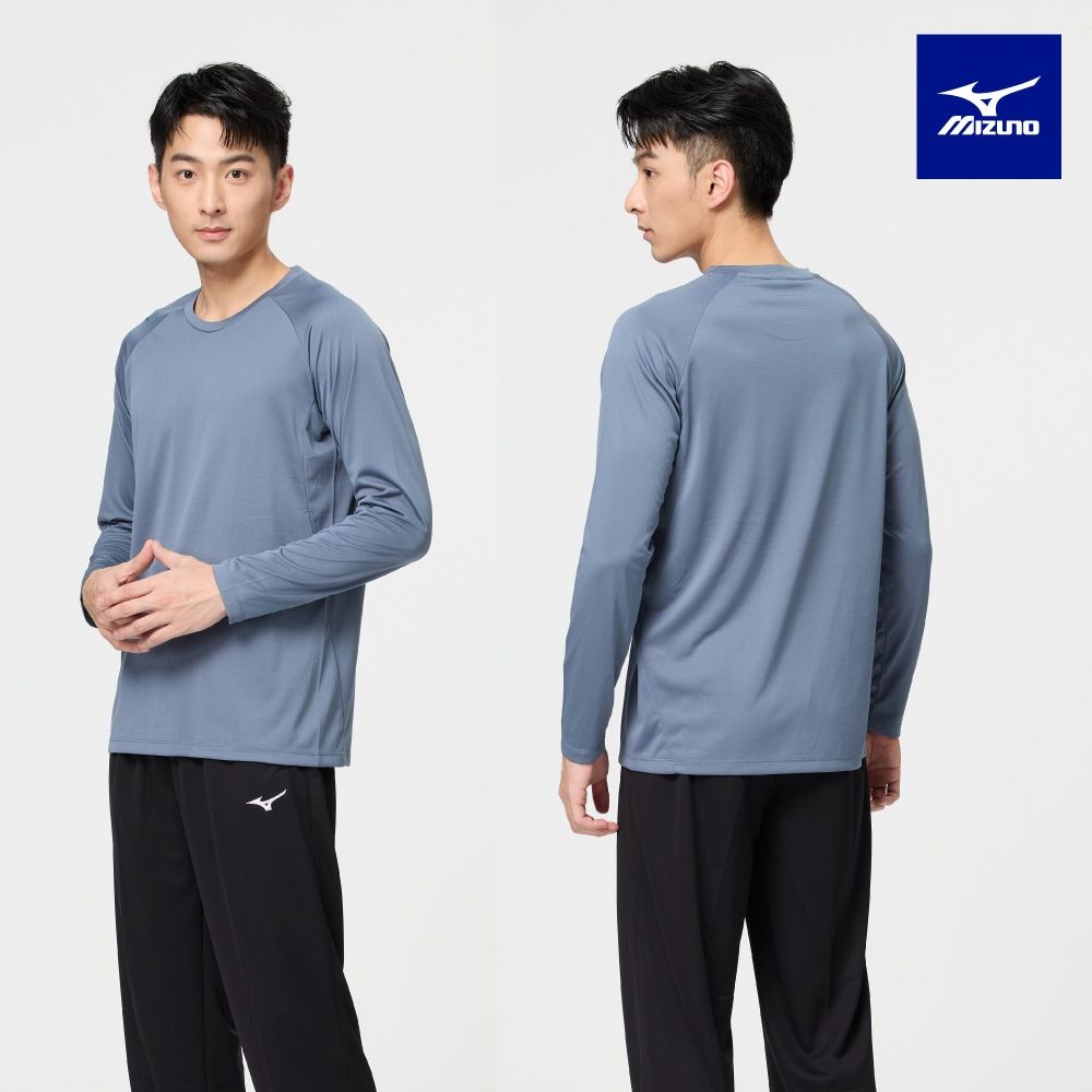 【MIZUNO 美津濃】吸汗速乾長袖T恤 32TAB119XXL (任選一件) (D)