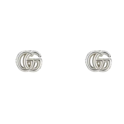 GUCCI 古馳 GG Marmont 耳環 925純銀