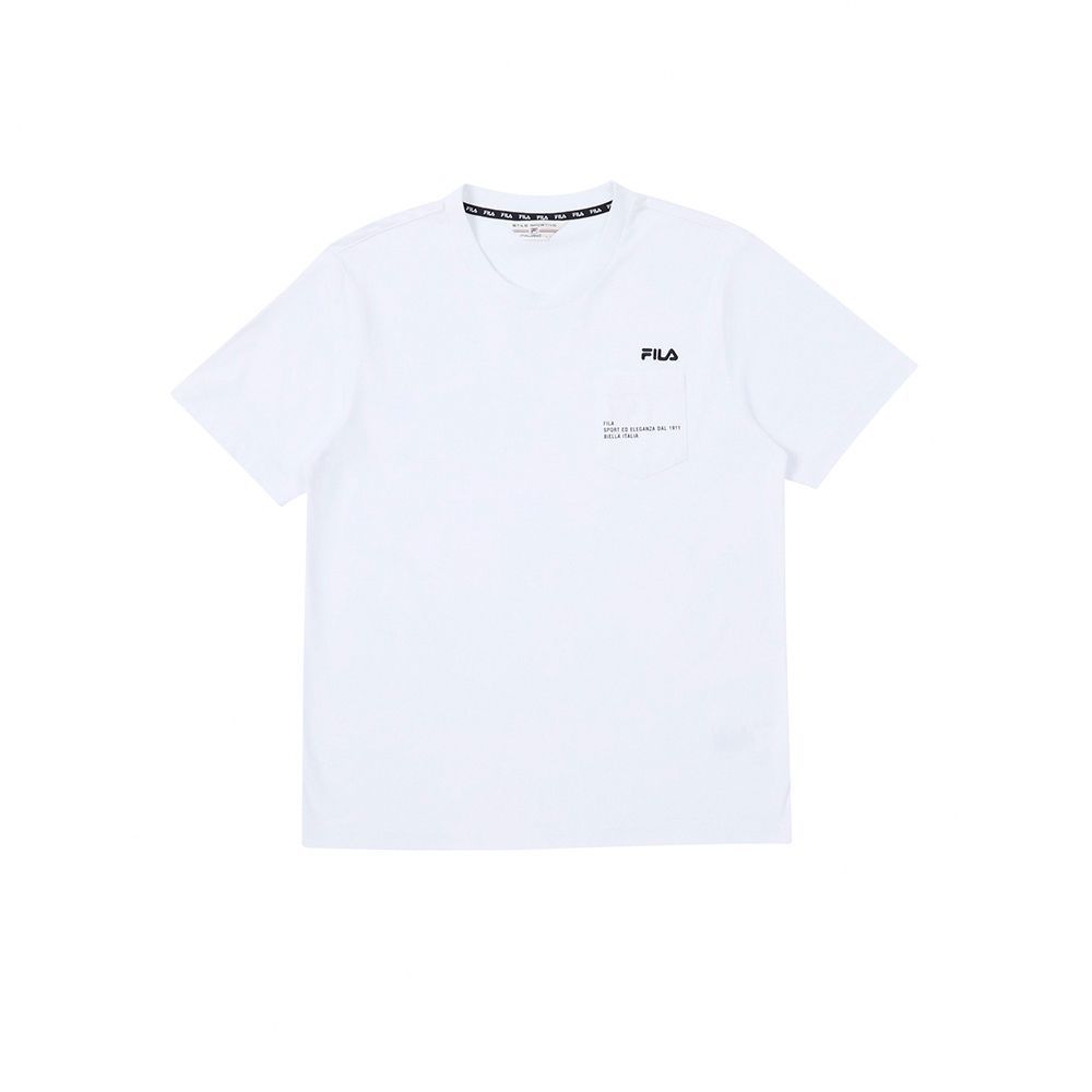 FILA 男短TEE/運動服/上衣 多款任選 (白色1TEZ-1463)