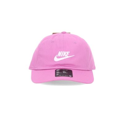 Nike K Nk Club Cap Us Cb Fut Wsh 棒球帽 大童 粉色 Logo FB5063-503