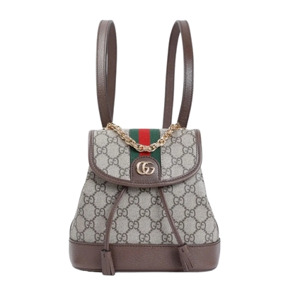 GUCCI 古馳 Ophidia Mini 迷你 後背包 米色 烏木色 795221