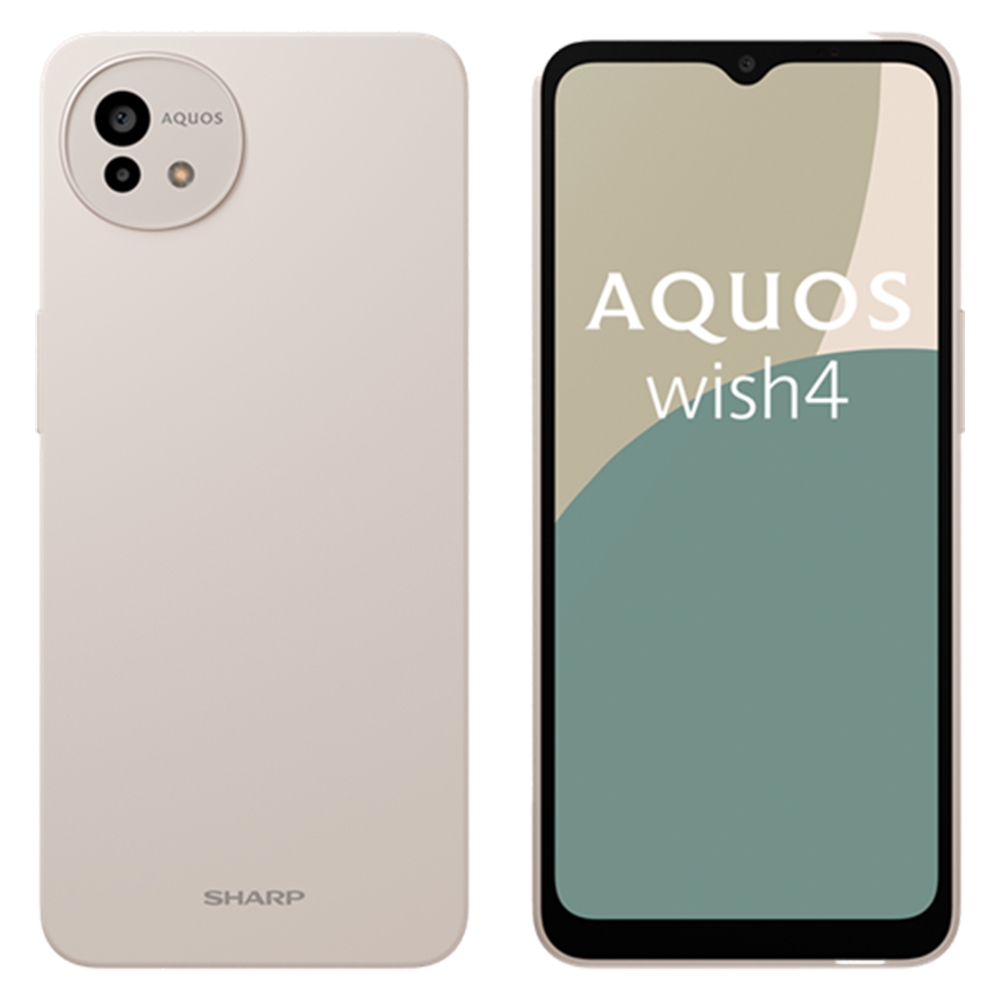 SHARP AQUOS wish4 超美品 SHARP AQUOS wish4 SH-52E 64GB/4GB 6.6In Android14 DOCOMO sim