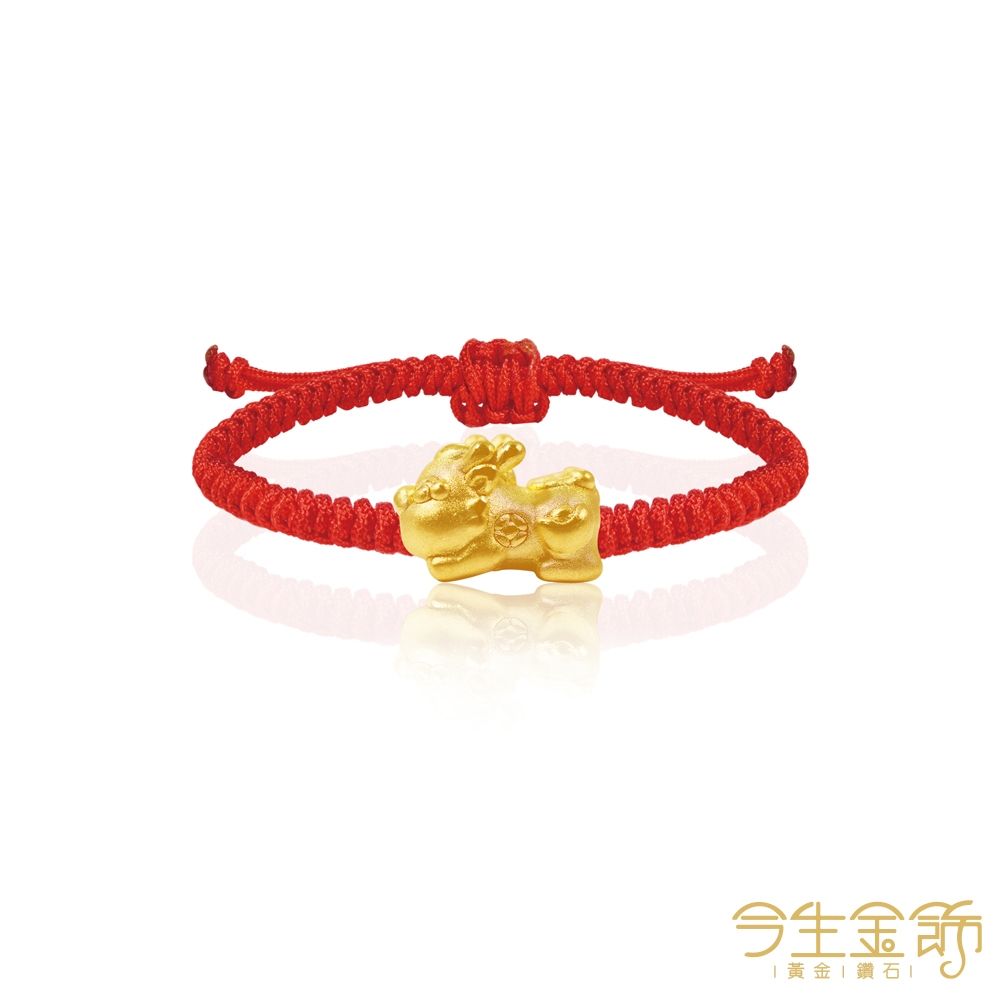 今生金飾 Q貔貅 黃金串珠
