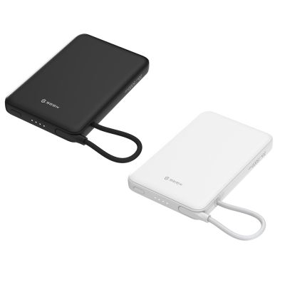SEEK 5000mAh 二合一超薄磁吸無線充行動電源(PW-W525)Type-C、快充