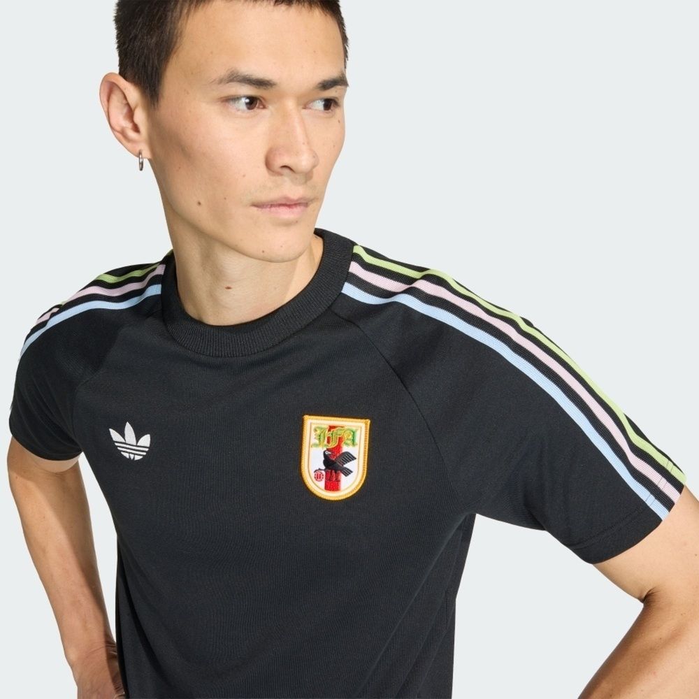 Adidas 愛迪達Jfa Og Tee KA1521 男T恤運動上衣黑世界盃日本短袖上衣