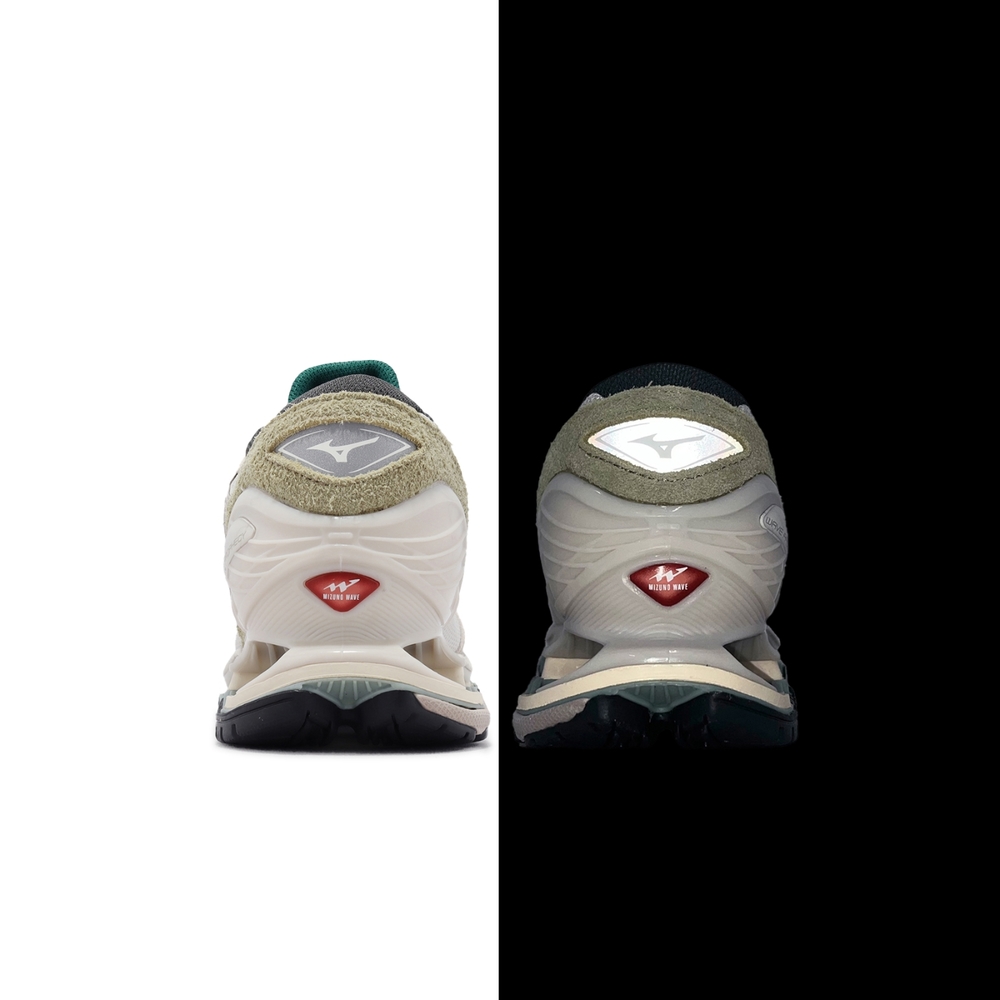 Mizuno 休閒鞋Wave Prophecy LS 男鞋米白綠NOMAD PACK 運動鞋美津濃