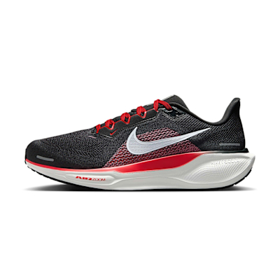 Nike Air Zoom Pegasus 41 Wide 男 黑紅 小飛馬 運動 寬楦 慢跑鞋 FN4932-005