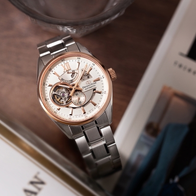 Orient Star 東方之星 Open Heart 系列 半鏤空錶-41mm RE-AV0123G