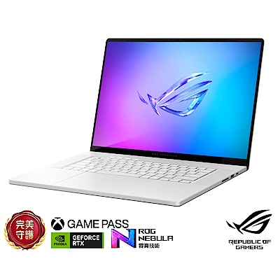 ASUS華碩 ASUS GA605KP 16吋2.5K電競筆電 (AI 7 HX350/GeForce RTX 5070 8GB/32GB/2TB SSD/鉑月銀/有燈效/ROG Zephyrus G16)