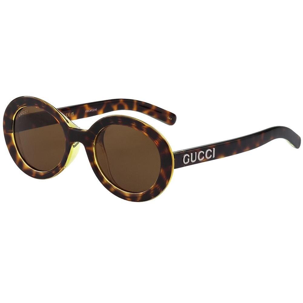 GUCCI 太陽眼鏡(琥珀色)GG1722SA