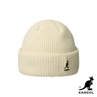 KANGOL- 2 WAY頭顱帽-象牙白色