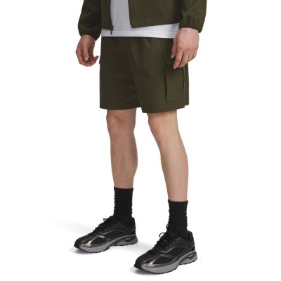 【UNDER ARMOUR】UA 男 Vibe Woven Cargo 短褲 1386560-308