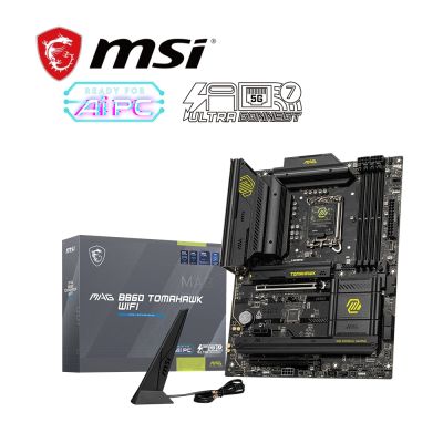微星 MAG B860 TOMAHAWK WIFI 主機板+Intel Core Ultra 5 250K Plus【18核】