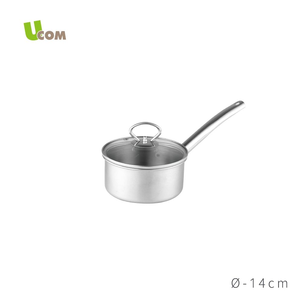 UCOM瑞康屋 複合金鍋匠系列單柄湯鍋14cm