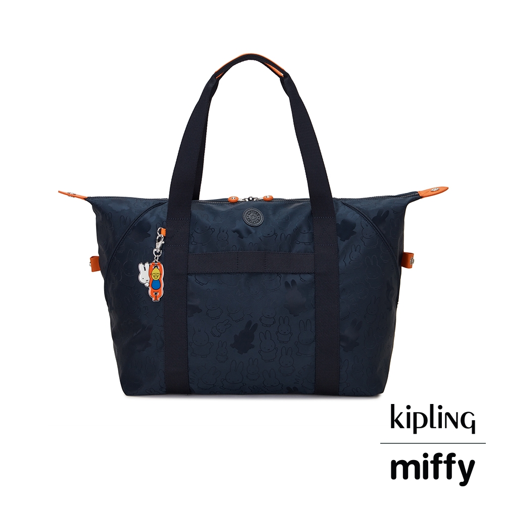 Kipling x MIFFY夜空藍拉桿旅行袋-ART M | 斜/肩背包| Yahoo購物中心