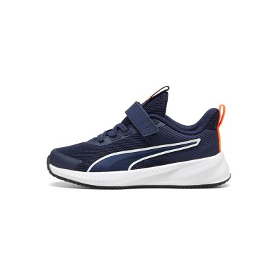 Puma Flyer 4 Ac+Ps 中童 童鞋 藍色 魔鬼氈 舒適 運動 休閒鞋 31404503