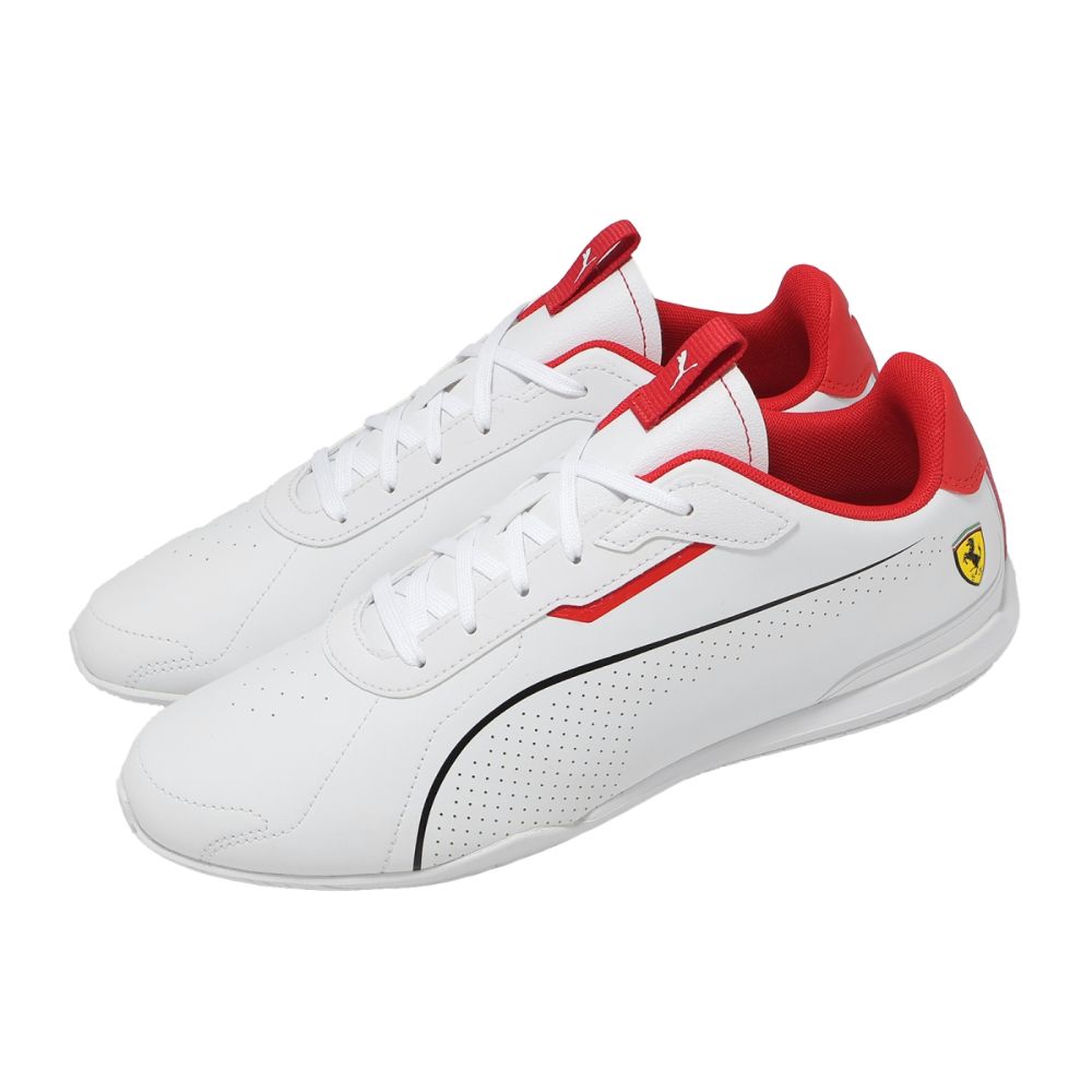 Puma 休閒鞋 Ferrari Neo Cat 3 男鞋 白 紅 法拉利 賽車鞋 309082-02