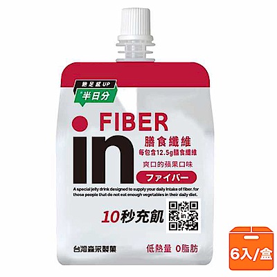 森永威德in果凍  膳食纖維 蘋果 6入/盒