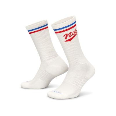 Nike 休閒襪 Everyday Plus Cushioned 中筒 襪子 長襪 白 3雙入 HJ9336-901